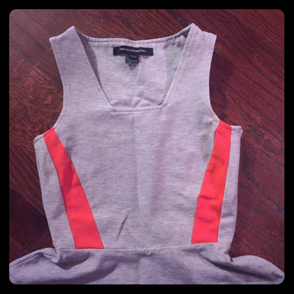 French Connection grey dress