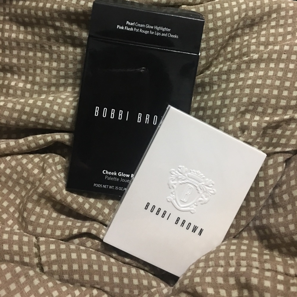 Bobbi brown highlighter and blush