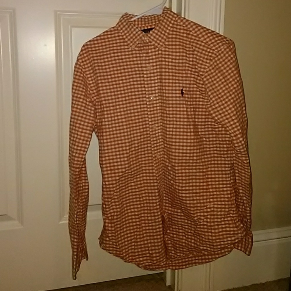 Polo long sleeve button up