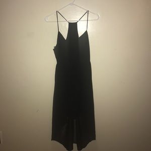 Forever 21 Black Chiffon Dress