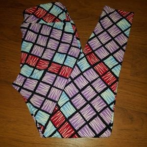 LLR OS leggings *NEW* squares