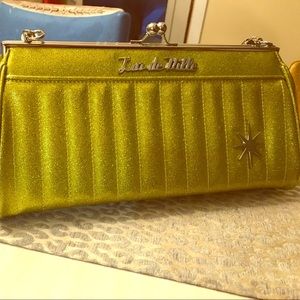 Lux de ville star lite kiss lock purse NWOT