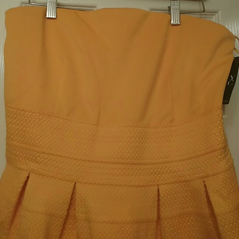 Dress in School Bus Yellow color
