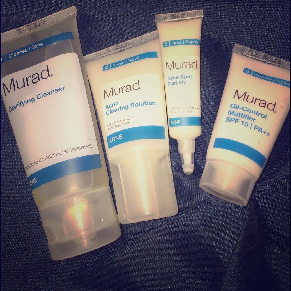 Murad acne starter kit.