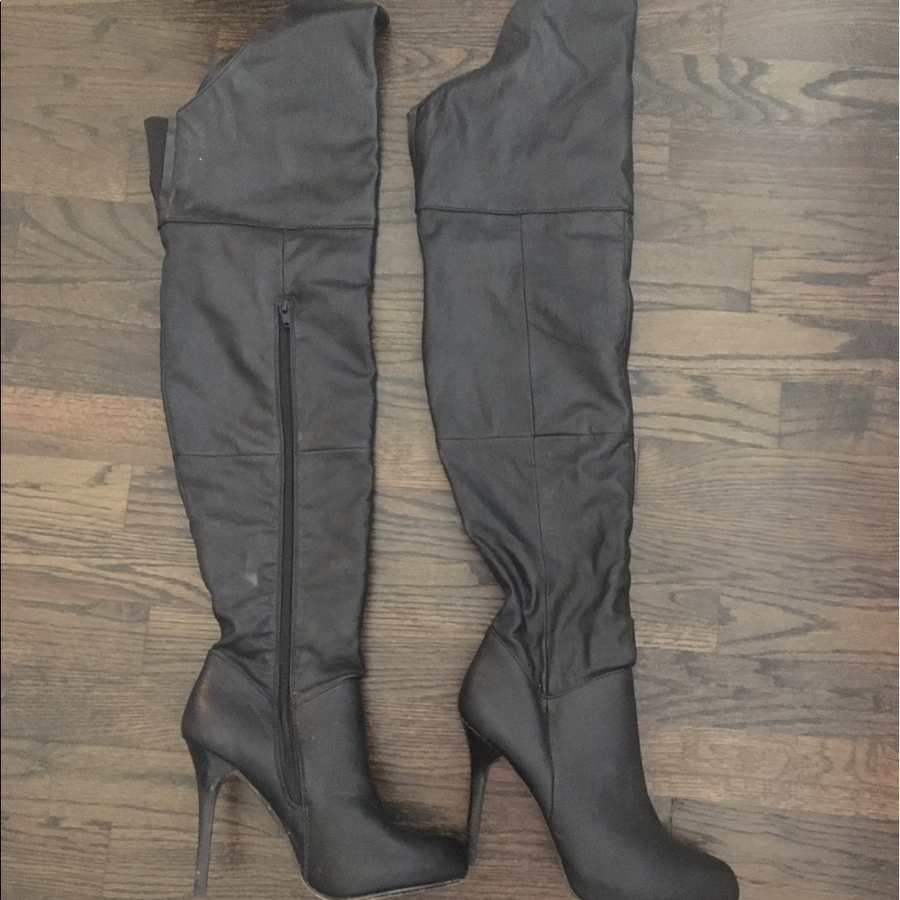 Knee high boots