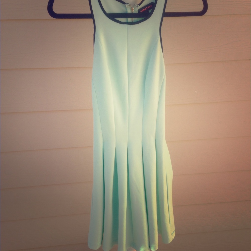 Mint dress