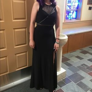 Black long dress
