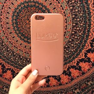 Rose gold luMee case iPhone 6/6s PLUS
