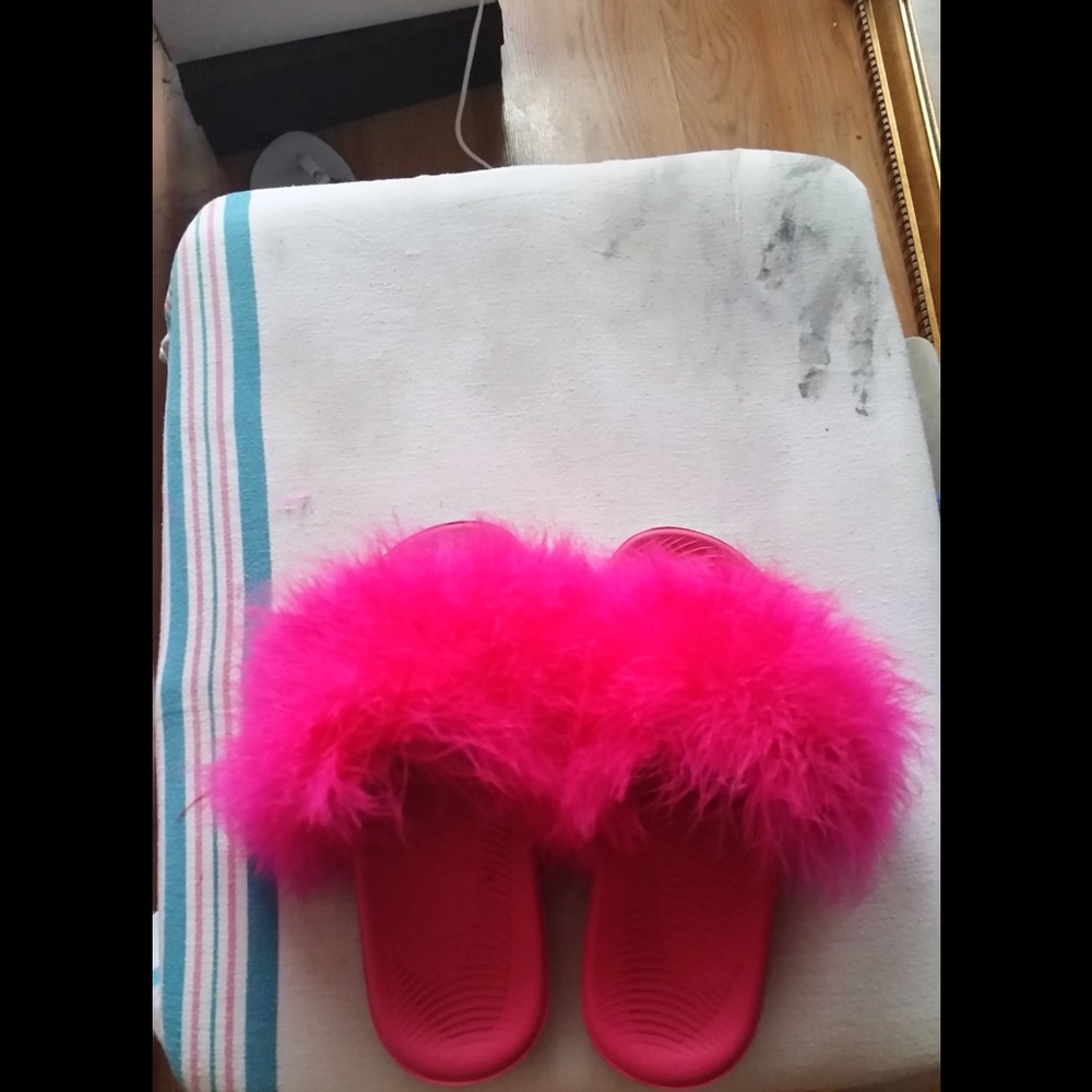 Fluffy Fur Slides