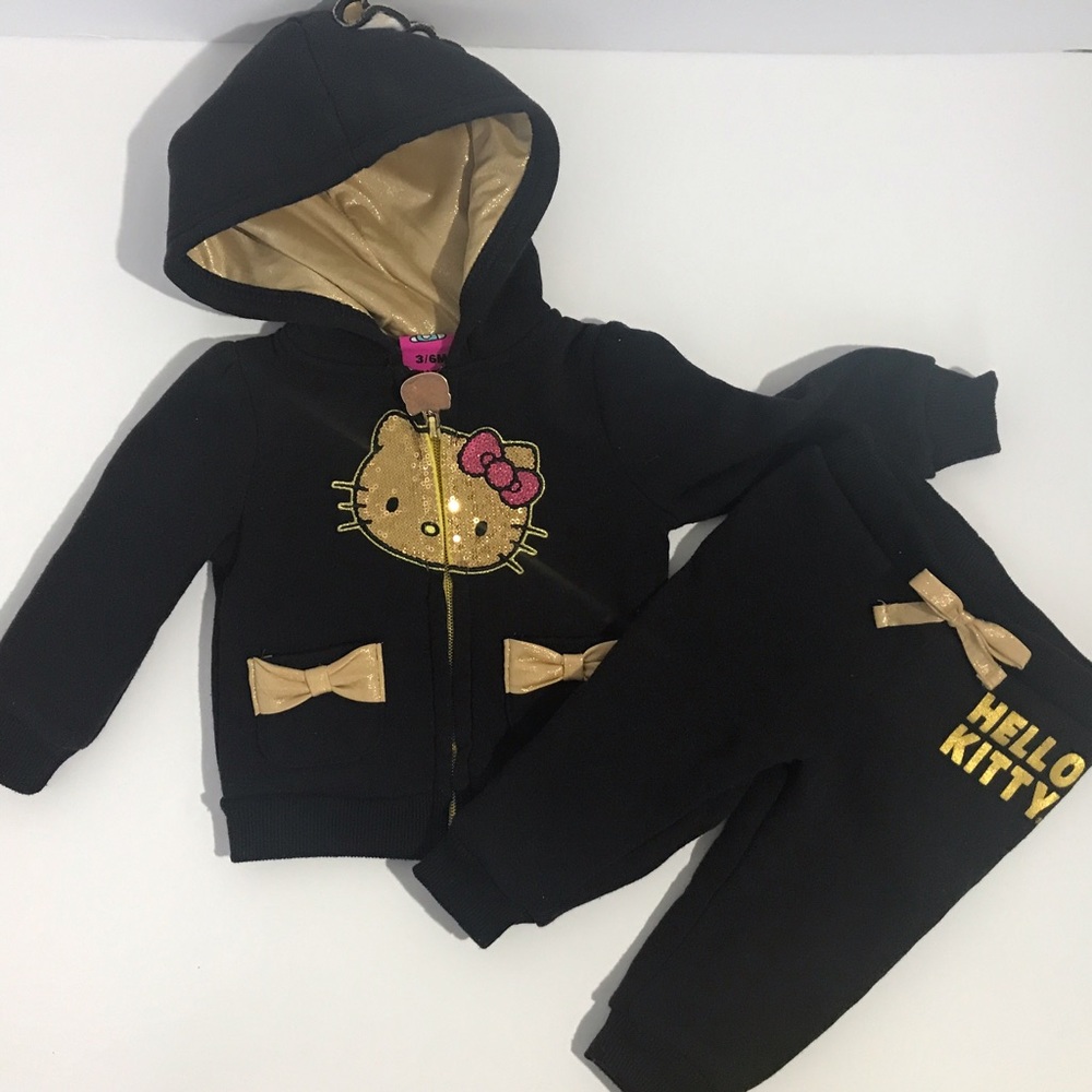 Hello Kitty infant girls 2 piece sweatsuit