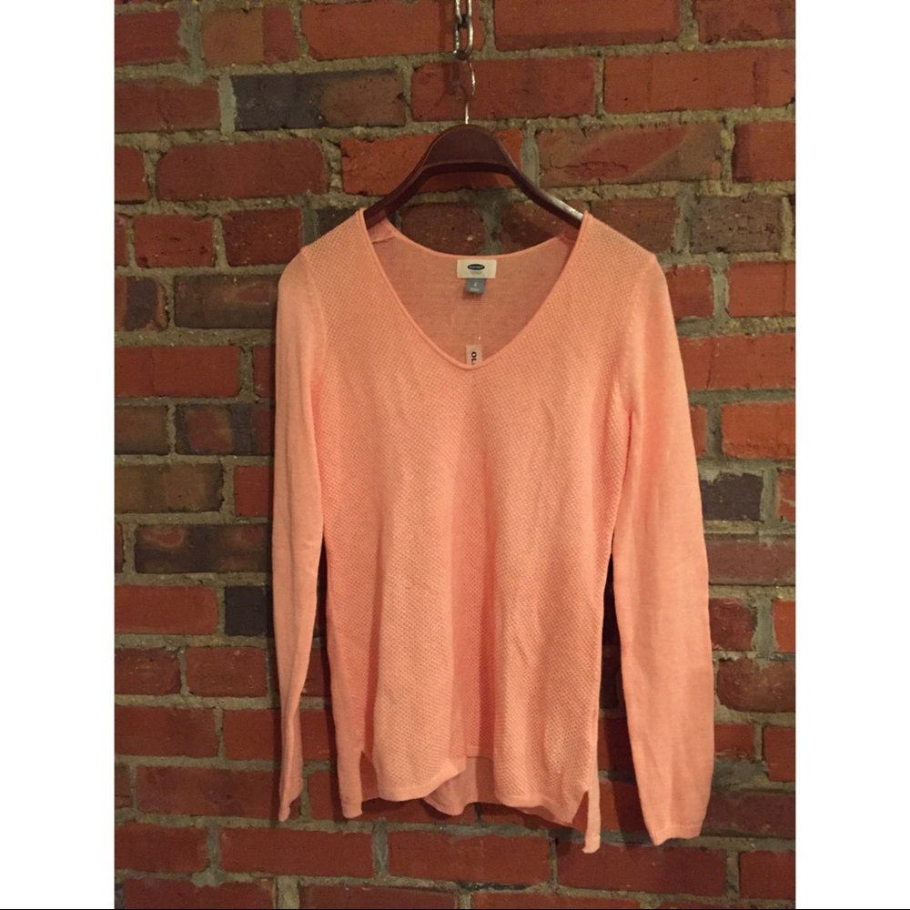 Old navy peach sweater