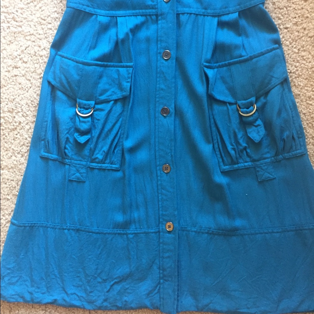 Maeve staysail shirt dress with cuffs and pockets - Picture 3 of 8