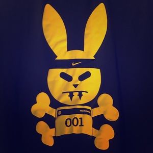 Nike Running Purple-Blue Pyscho Bunny Tee