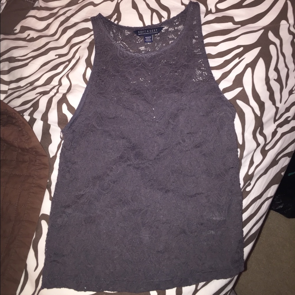 American eagle grey tank