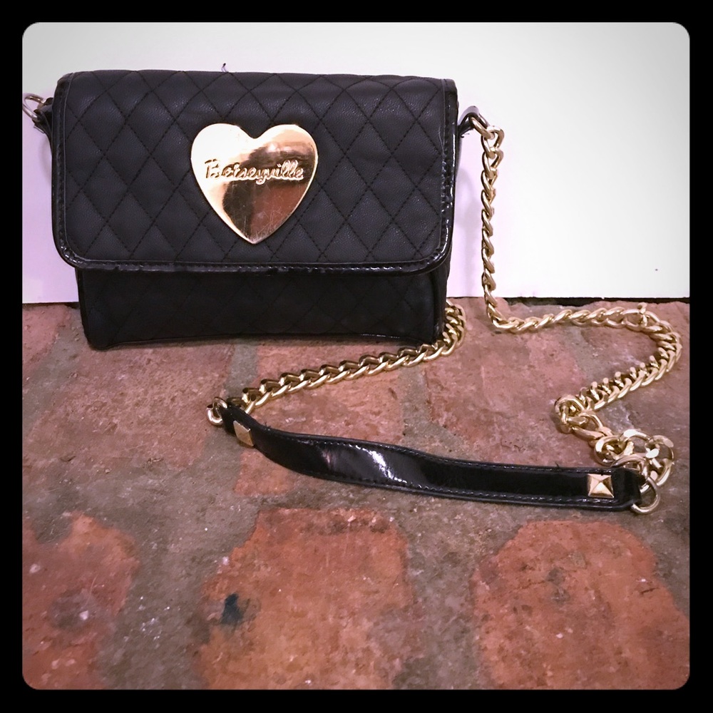 Betsey Johnson black purse
