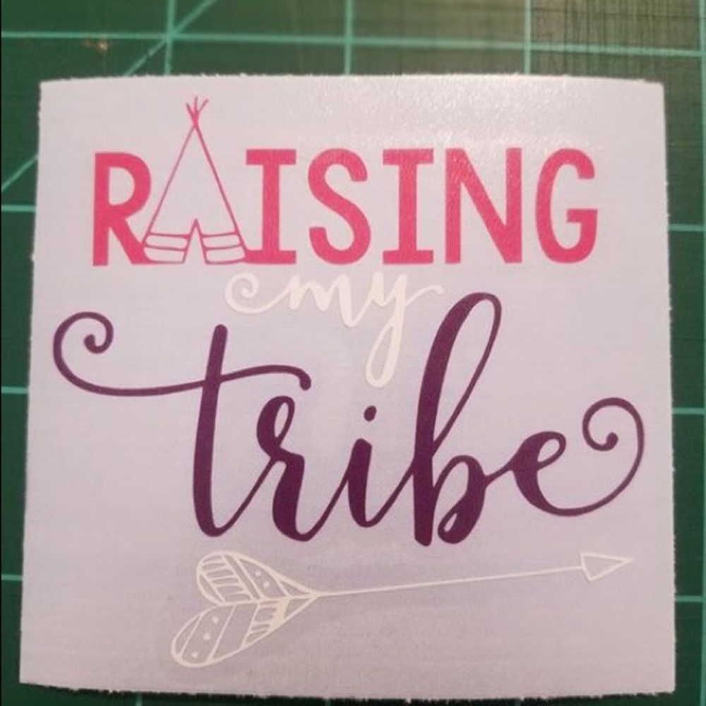 Raising my tribe cup decal