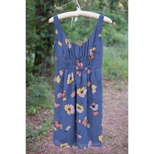 Blue Floral Dress