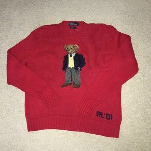 Polo bear sweater