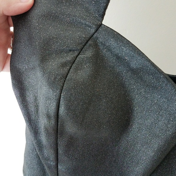 Gorgeous Black Pleather Dress - Picture 6 of 6