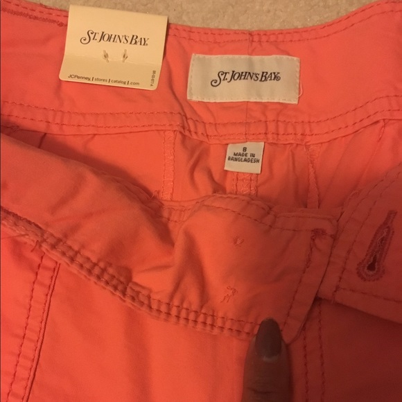 Orange color capris- NWT - Picture 2 of 4