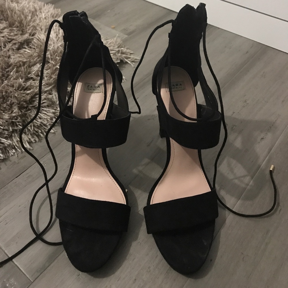 Black heels