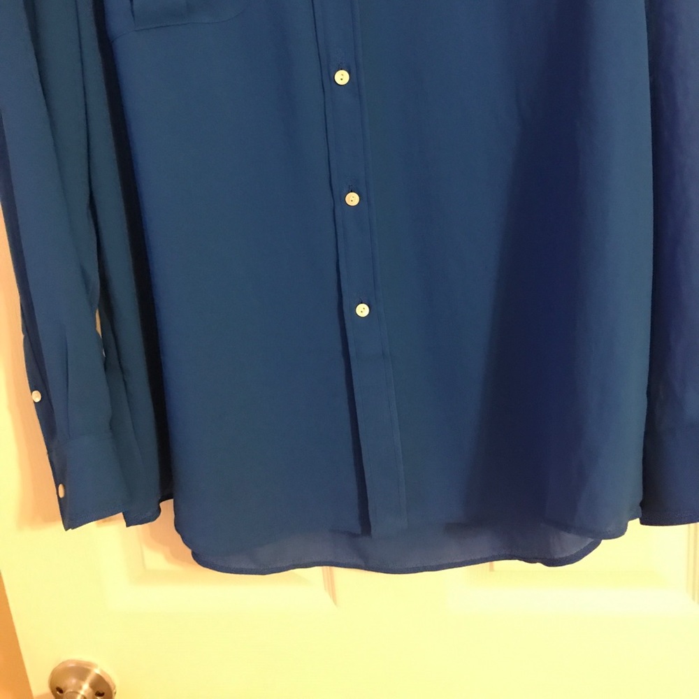 Polo Ralph Lauren blouse, Horizon Blue on tag - Picture 3 of 4