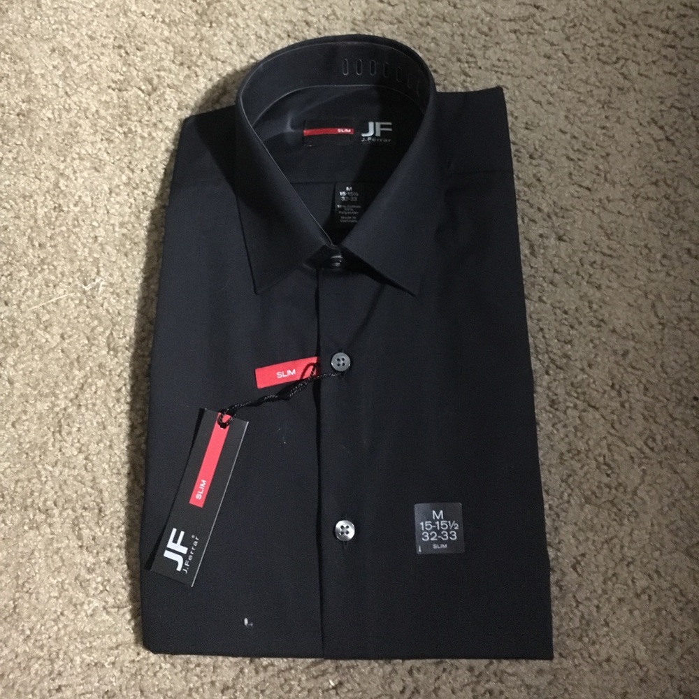 J.Ferrar black dress shirt
