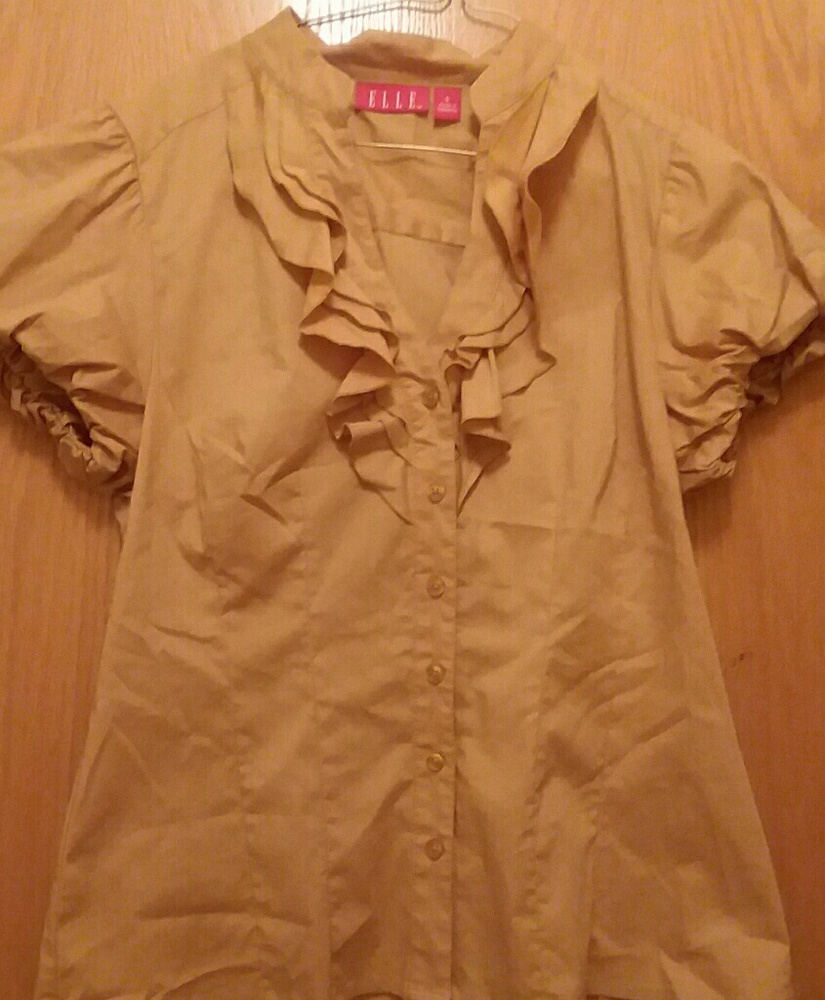 Golden color casual shirt