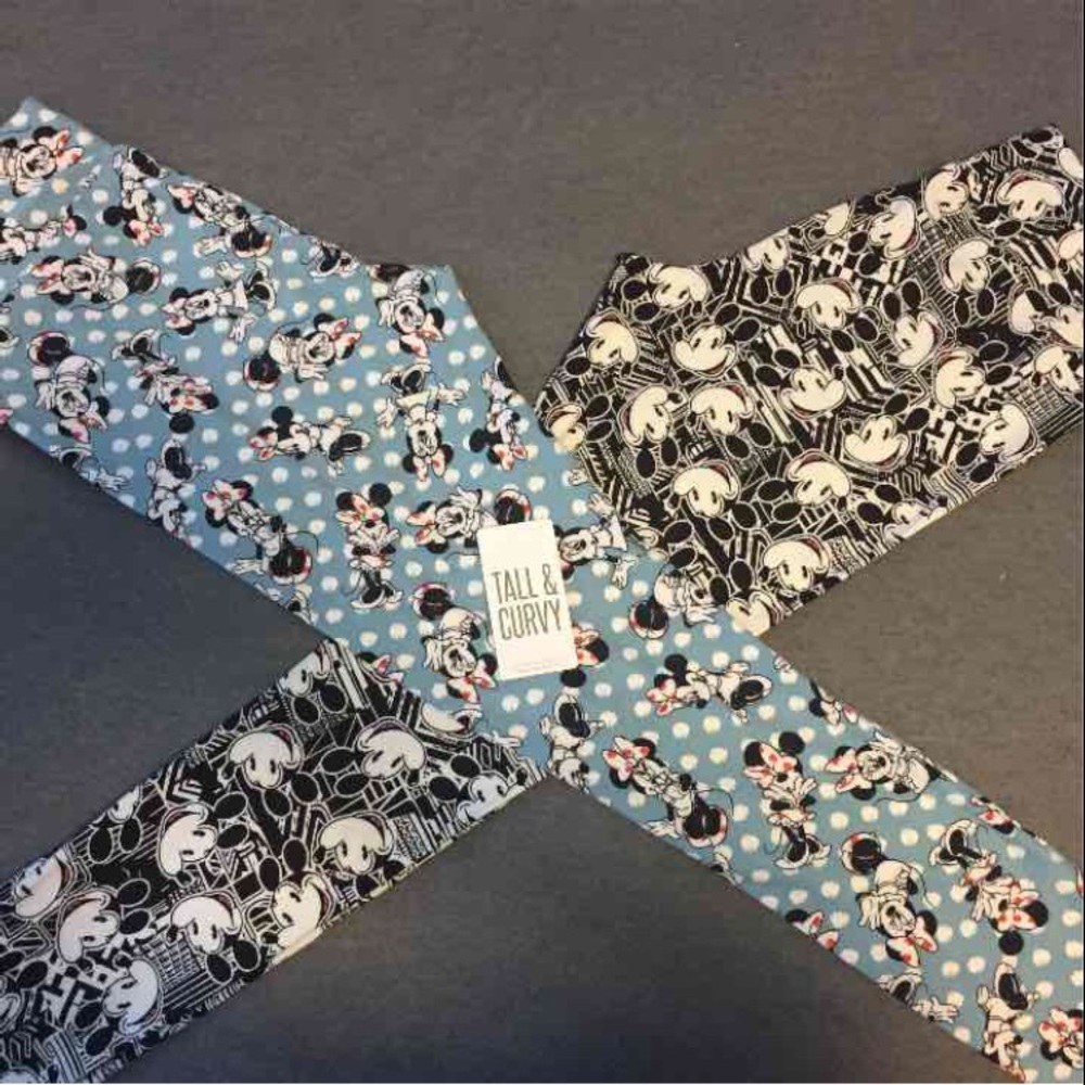 Bundle TC Lularoe Disney Collection Leggings