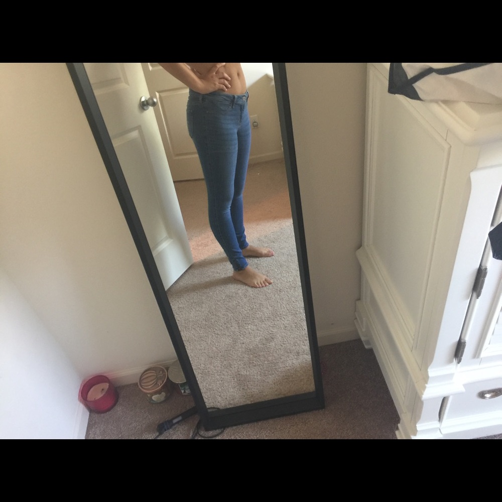 Hollister jean leggings