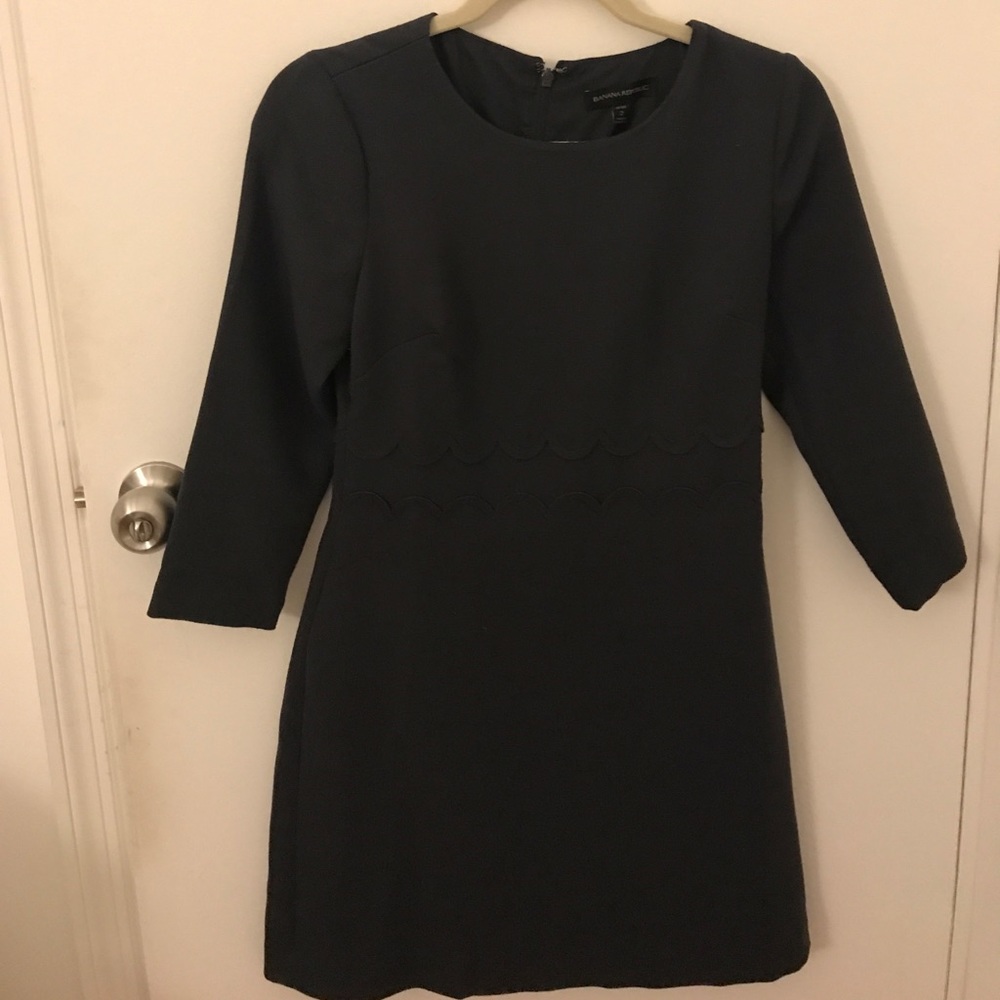 Dark navy/charcoal dress