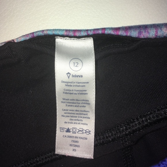 Ivivva cute girls shorts size 12 - Picture 4 of 4