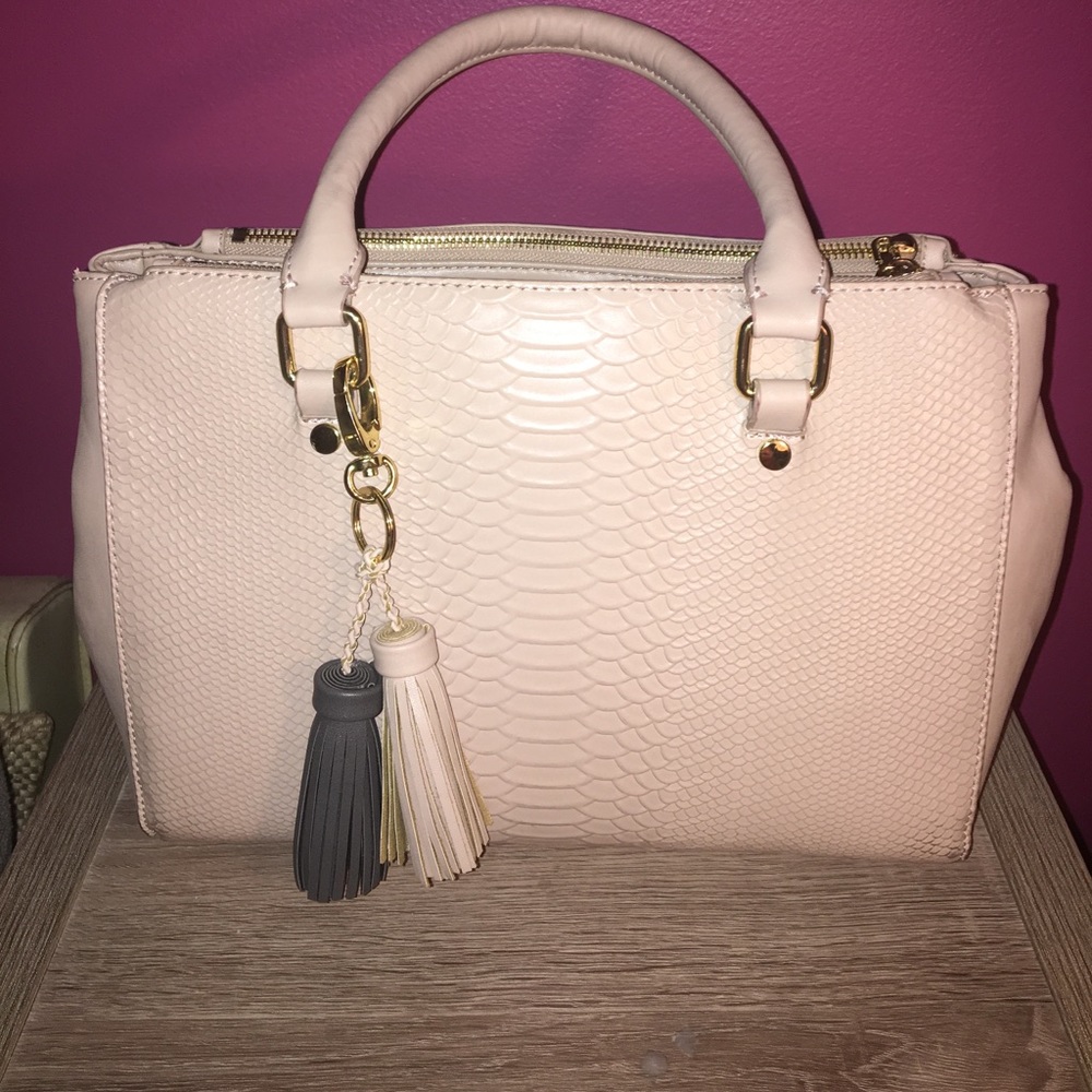 Charming Charlie's Tan/Nude Handbag