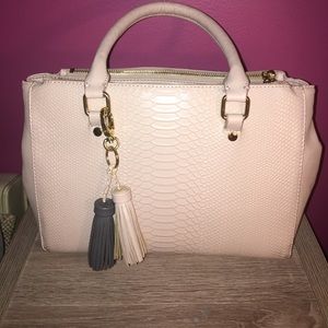 Charming Charlie's Tan/Nude Handbag