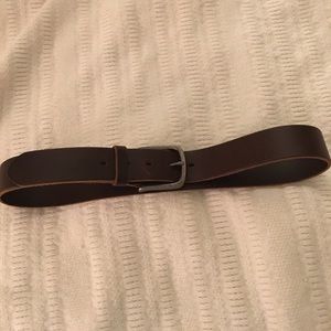 J.Crew leather belt, size 32