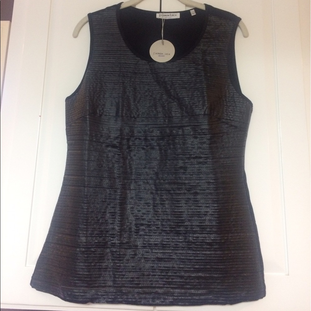 Patrizia Luca Sleeveless Top • Textured Front