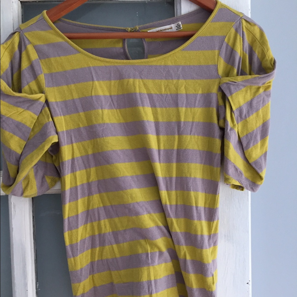 Striped Anthropologie shirt