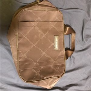 Vera Bradley Preppy Poly Tech Organizer in Toast