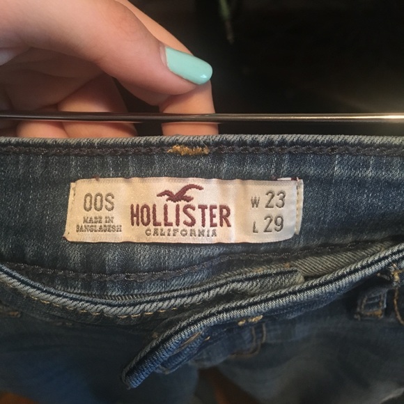 Hollister medium blue wash jeans - Picture 5 of 8