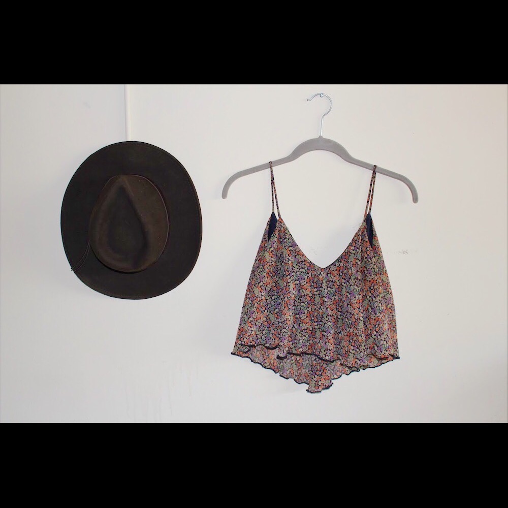 Floral Flowing Croptop