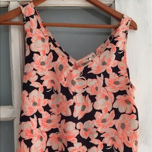 Floral tank top