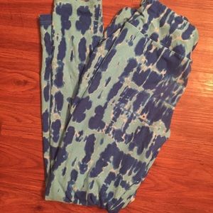 NWOT Lularoe Tiedye Leggings!