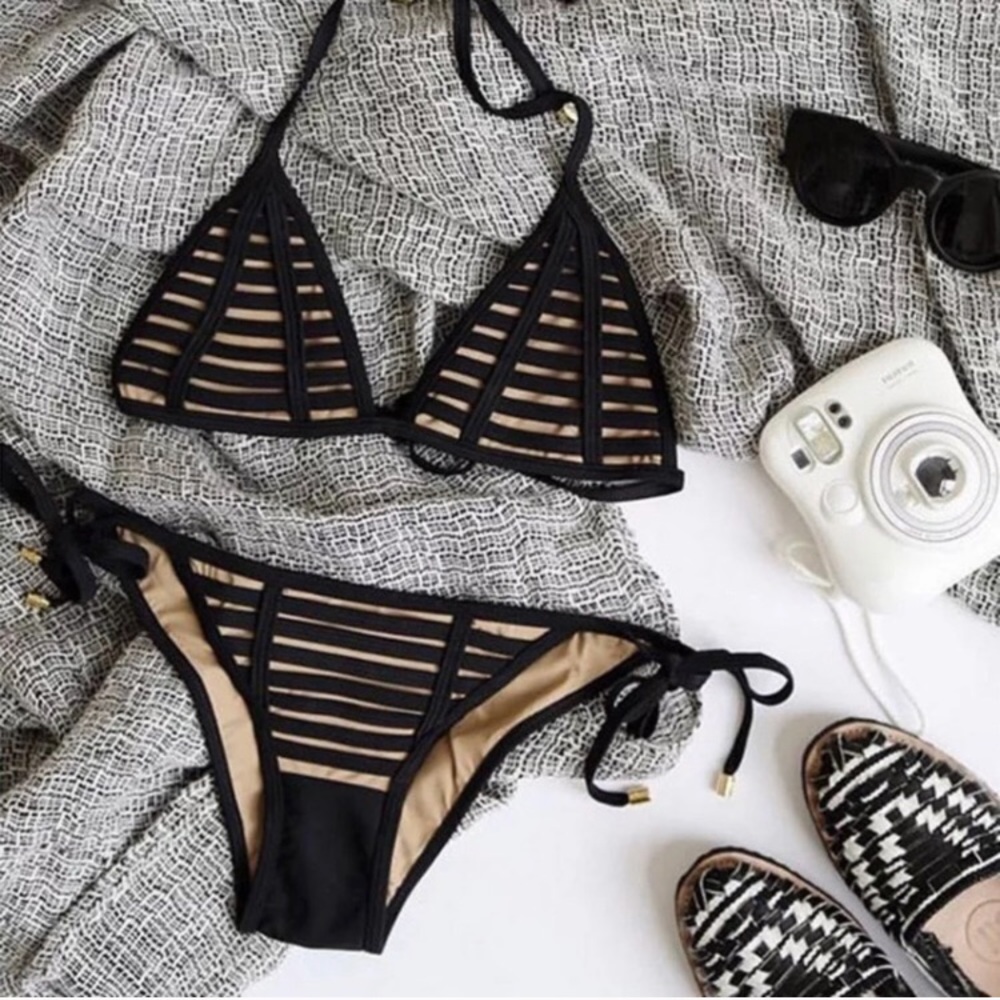 Triangle Top & Tieside Bottoms