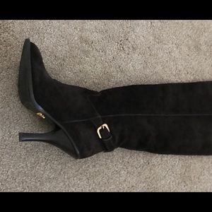 Prada over knee boots 36