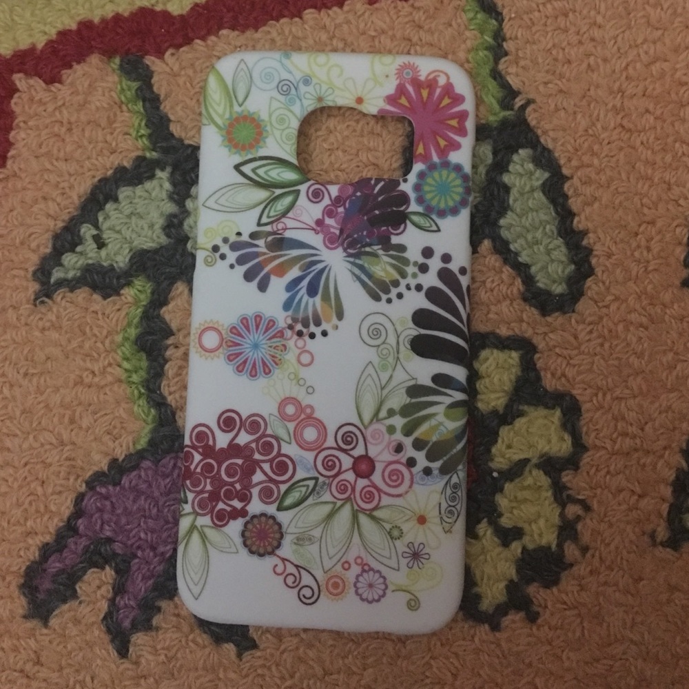 Samsung galaxy s7 edge flower case