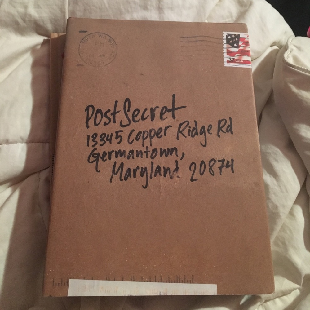 Post secret book