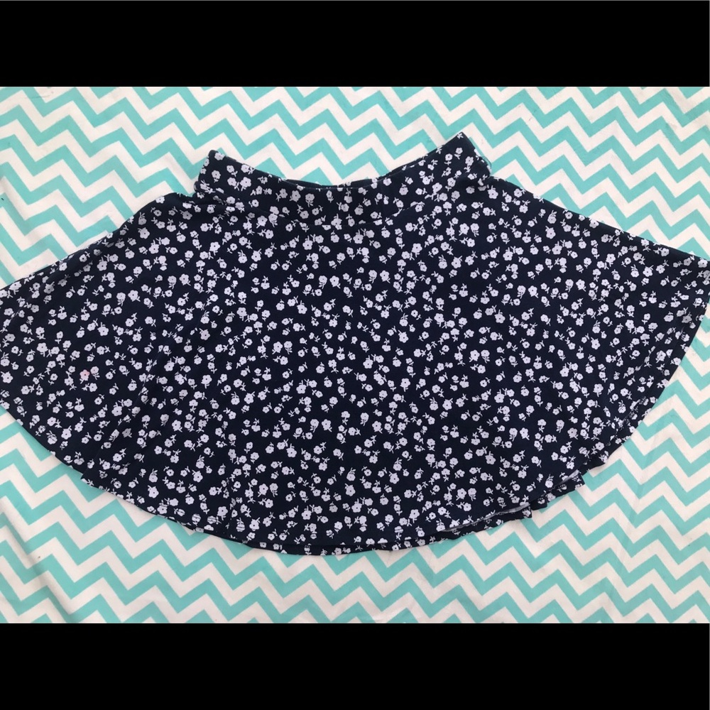 Floral Skater Skirt