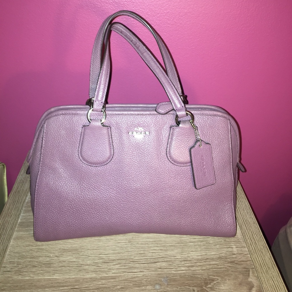 Coach Purple Crossbody Purse