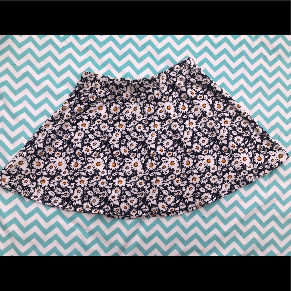 Flower Skater Skirt