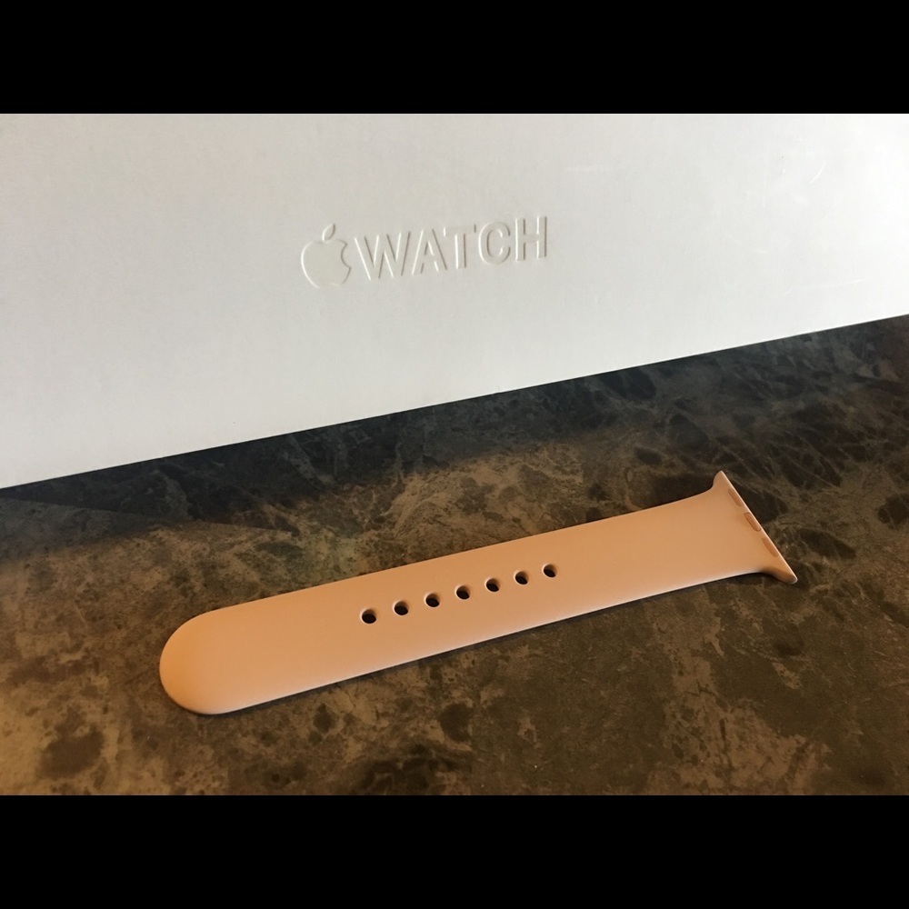Genuine Apple Watch 38mm Pink Sand M/L Band